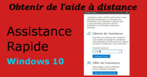 assistance ordinateur à disatnce